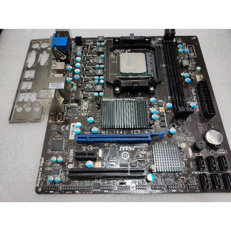 msi 760GM-P34(FX)+AMD CPU FX 6100/AM3+/良品/附風扇