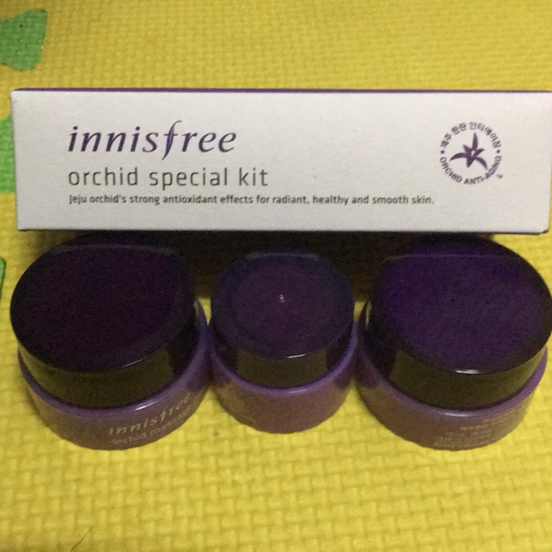 全新。innisfree orchid special kit. 濟州寒蘭護膚體驗組