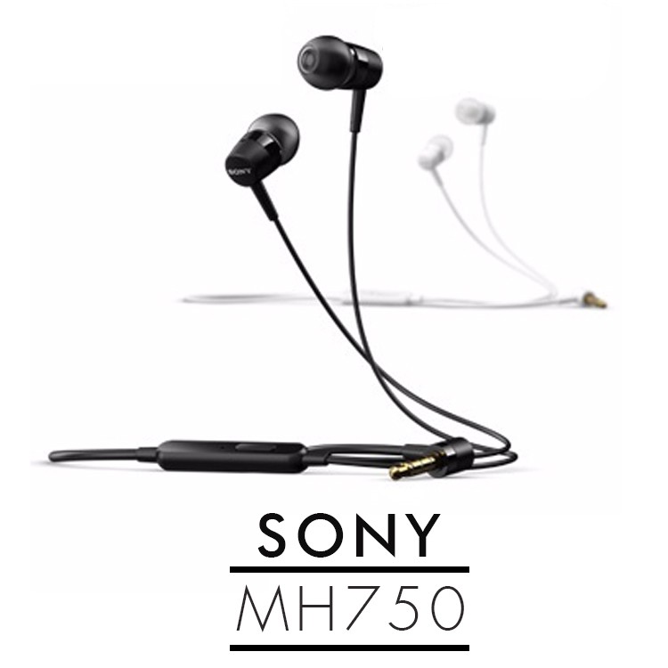 SONY MH750   雙耳音樂耳機 3.5mm立體聲 原裝平輸入耳式耳機 贈耳機收納袋 Z5 Z4 [ WiNi ]