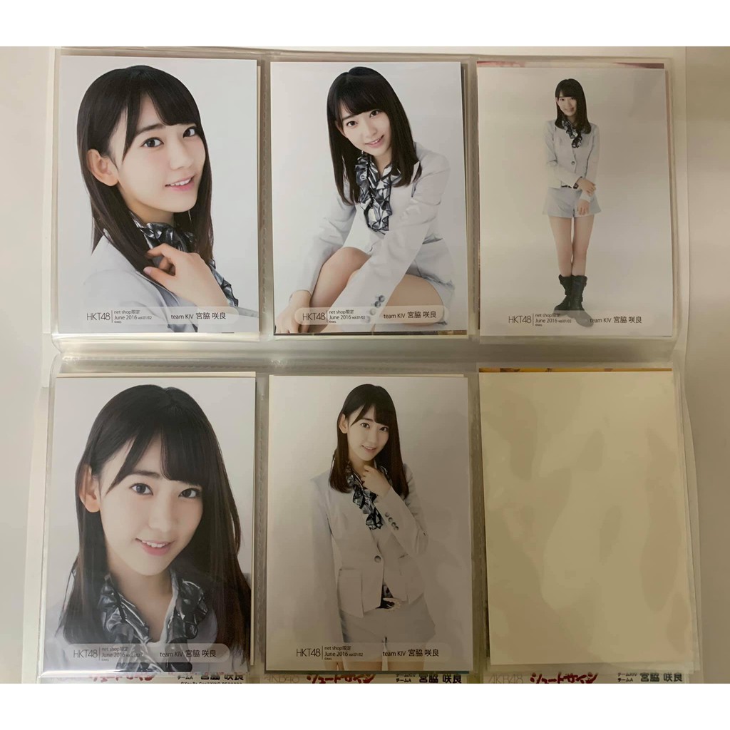 HKT48 生写真 宮脇咲良 2014年 月別生写真 41枚 HKT48 生写真 宮脇咲良 2014年 月別生写真 41枚 HKT48 生写真