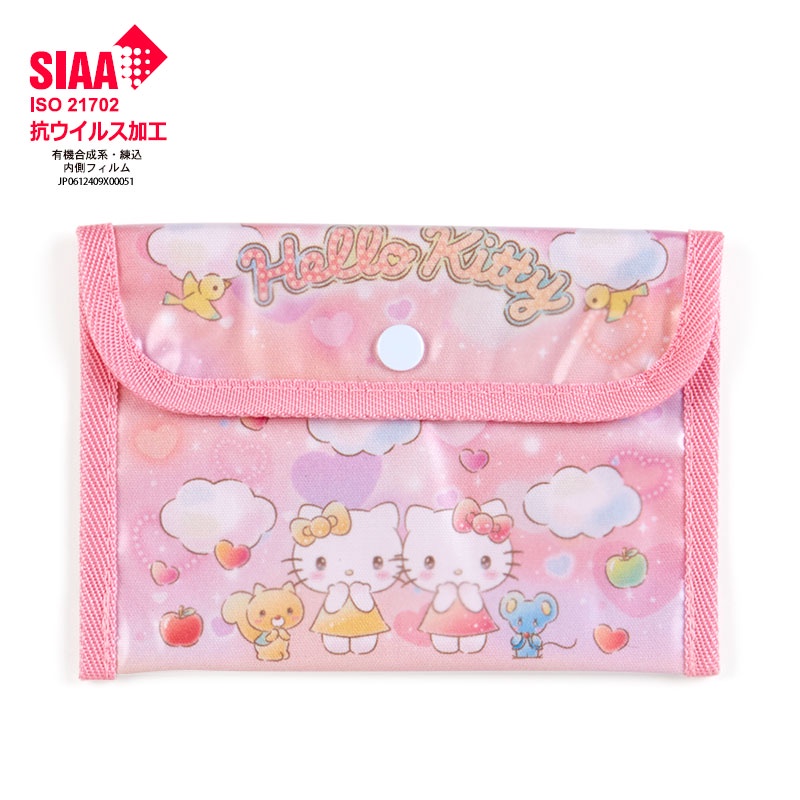 【HelloKitty】抗菌口罩袋(兒童尺寸) 日本進口 口罩套 面紙包