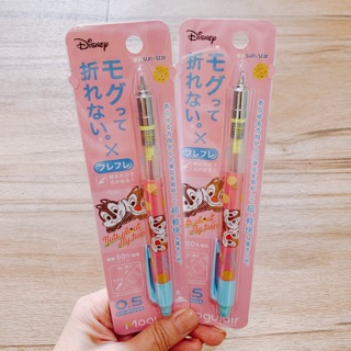 ［翹鬍子代購]日本製 迪士尼 奇奇蒂蒂 花栗鼠 自動筆 自動鉛筆 筆 不斷芯 文具