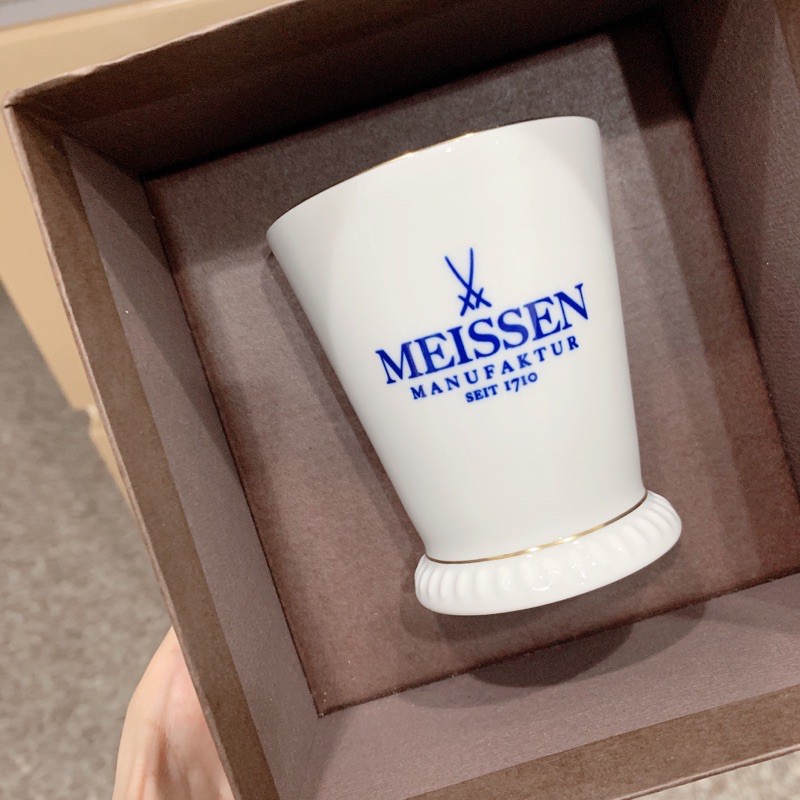 全新）德國 MEISSEN 麥森瓷器 雙劍系列杯2014