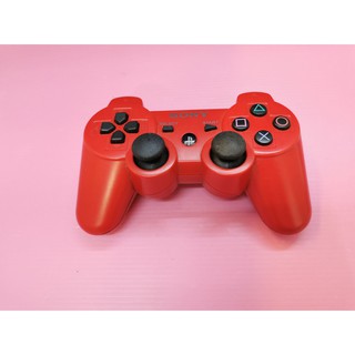 出清價!剩幾個 震動版 功能完好 稀有 紅色 原廠 網路最便宜 SONY PS3 2手原廠 手把 控制器 賣家保固7天