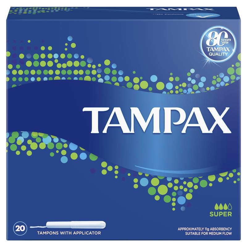 Tampax 紙導管棉條20入