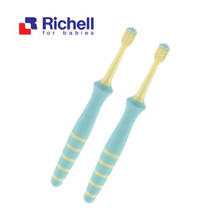 [現貨]日本Richell利其爾輔助型齒間刷 12M 牙刷 寶寶牙刷