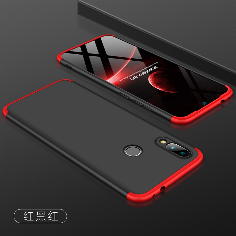 小米紅米note7 紅米7 手機殼三段撞色全包邊硬殼防摔防指紋redmi7 Note 7 保護殼 蝦皮購物