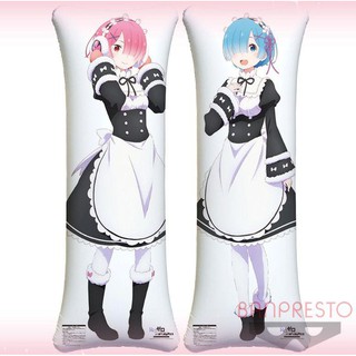 日版 劇場版 全2種 限定sega 150cm 雷姆+拉姆 女僕 氣墊 抱枕 vol.3 re從零開始的異世界生活 等身