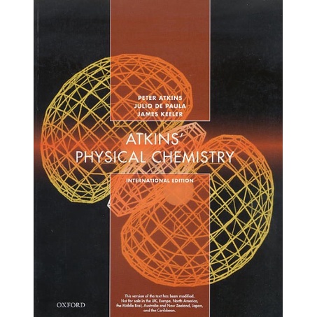 Atkins` Physical Chemistry 11/e ATKINS 9780198814740