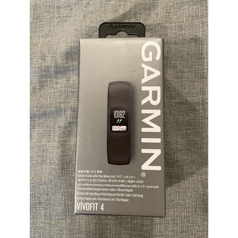 【GARMIN】Vivofit 4 健身運動手環，全新品