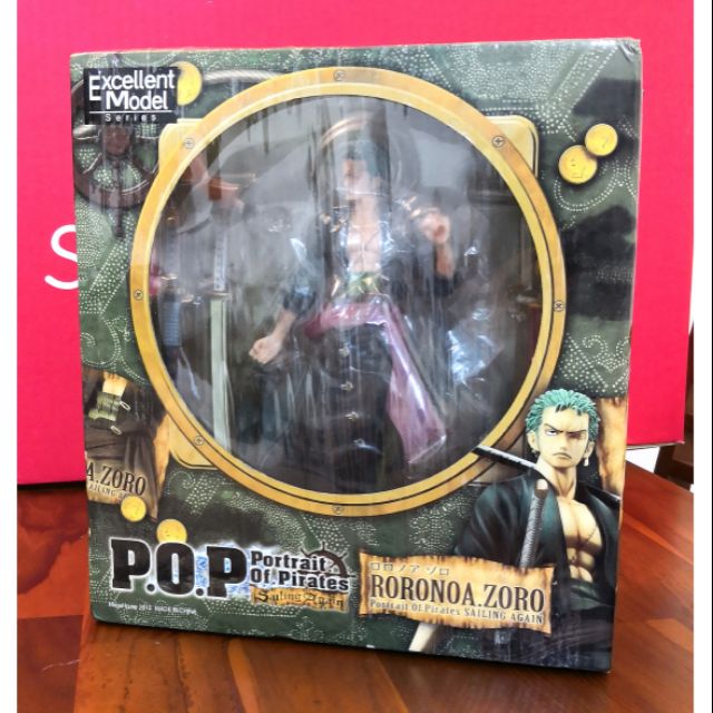 【也素該賣賣】促銷 精緻 大盒 港版 海賊王 索隆 RORONOA ZORO POP 新世界 兩年後 航海王 2年後