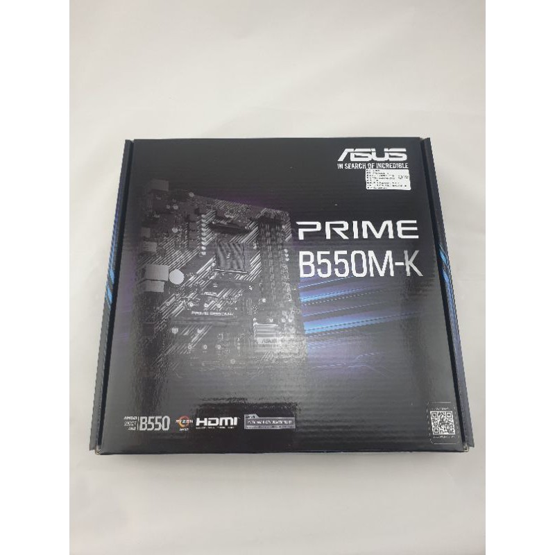 ASUS 華碩 主機板 Prime B550M-K B550 Ryzen AM4