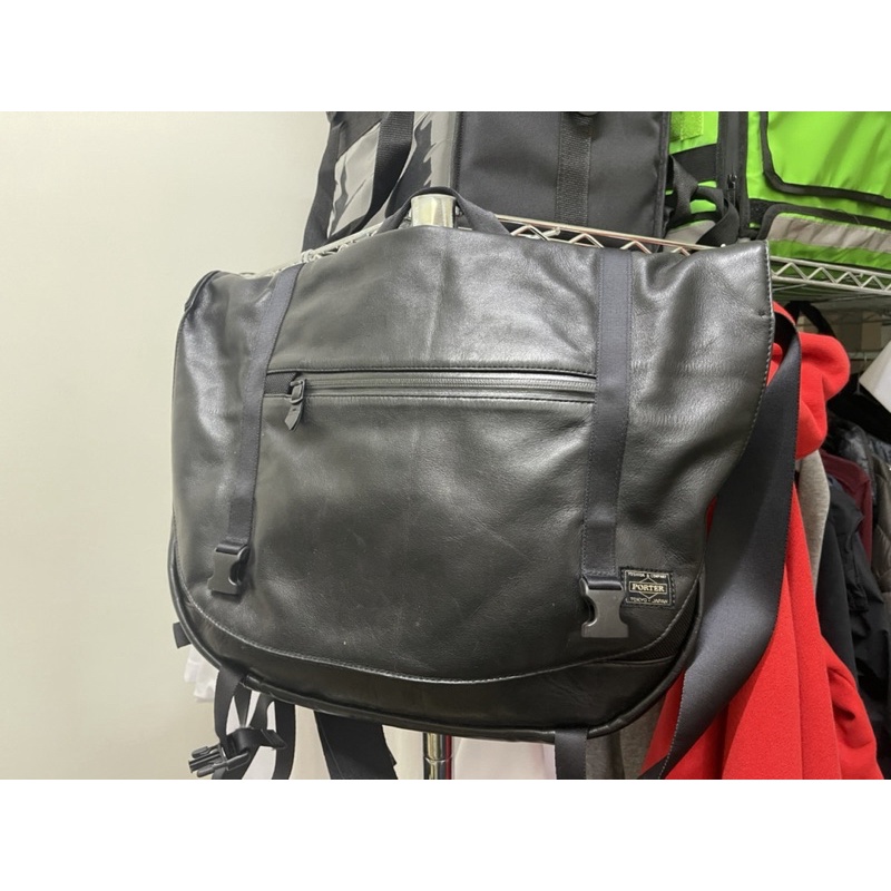 美品 テンダーロイン 吉田カバン レザーコンビ サスペンダー 美品 テンダーロイン 吉田カバン レザーコンビ サスペンダー