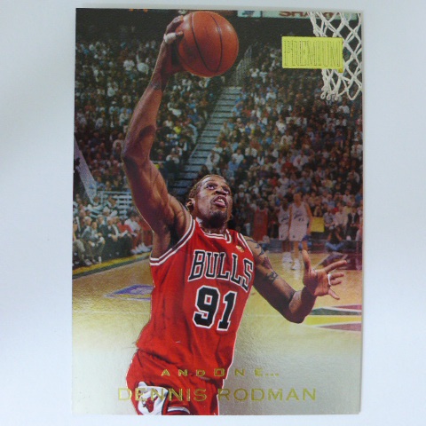 ~ Dennis Rodman ~公牛隊/籃板王/名人堂/小蟲.羅德曼  NBA球星 經典特殊卡(雙卡)