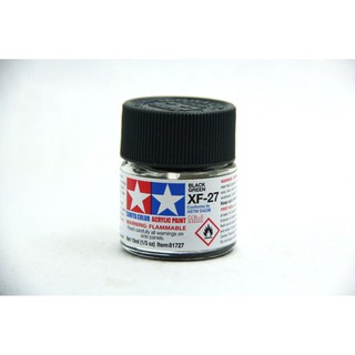 ◆弘德模型◆ 田宮 壓克力漆 XF-27 消光黑綠 10ml Dark Green Tamiya 水性 81727