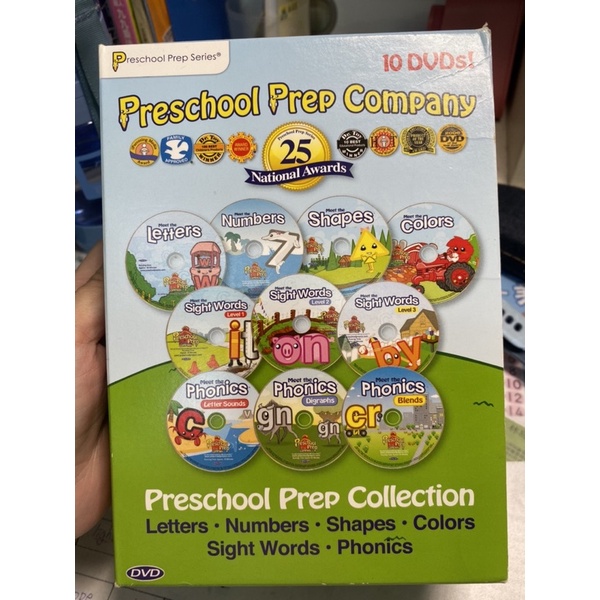 preschool  prep 正版dvd