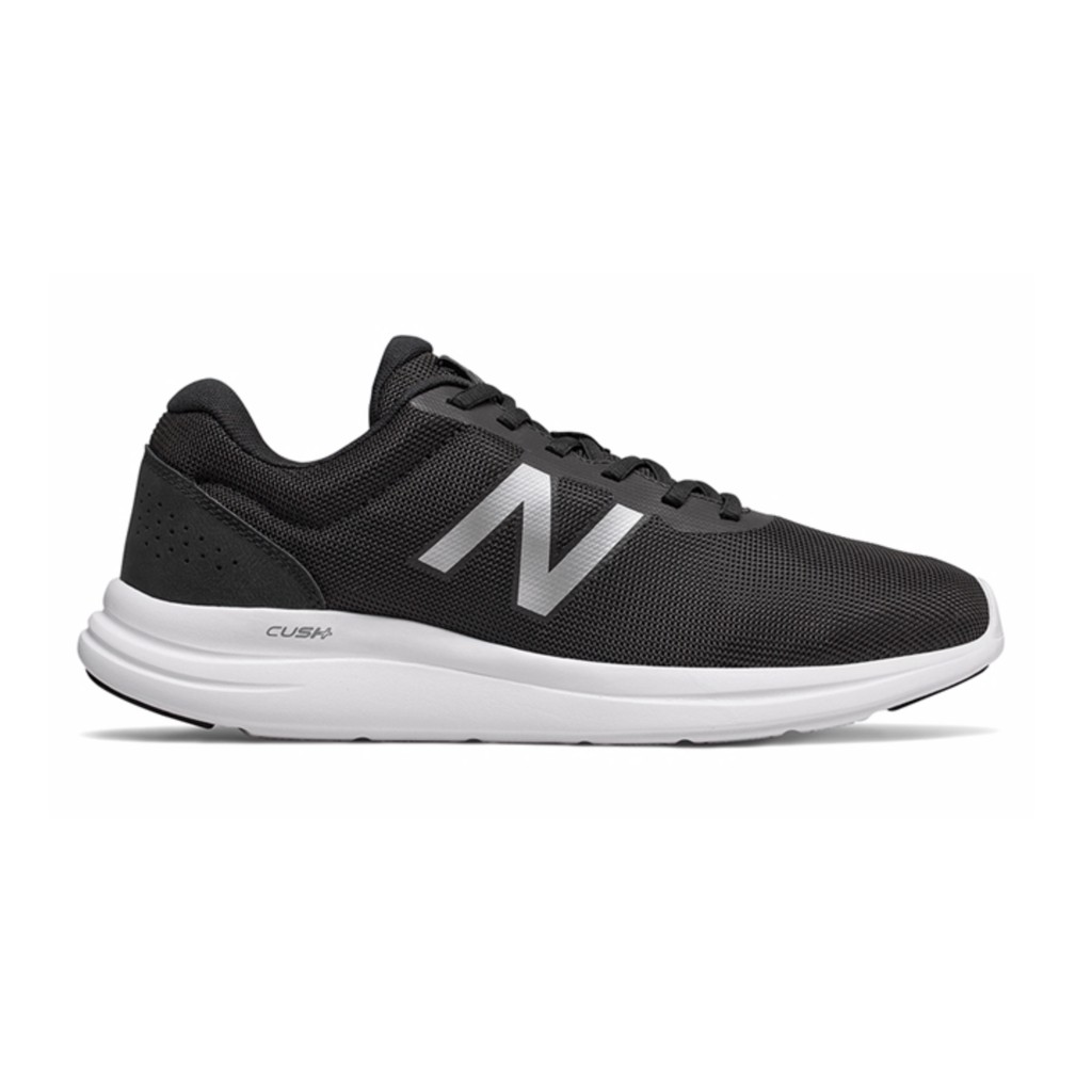 New Balance 慢跑鞋 NB 430 男款 運動鞋 休閒鞋 男鞋 4E 寬楦 透氣 輕量 黑 銀 ME430B1