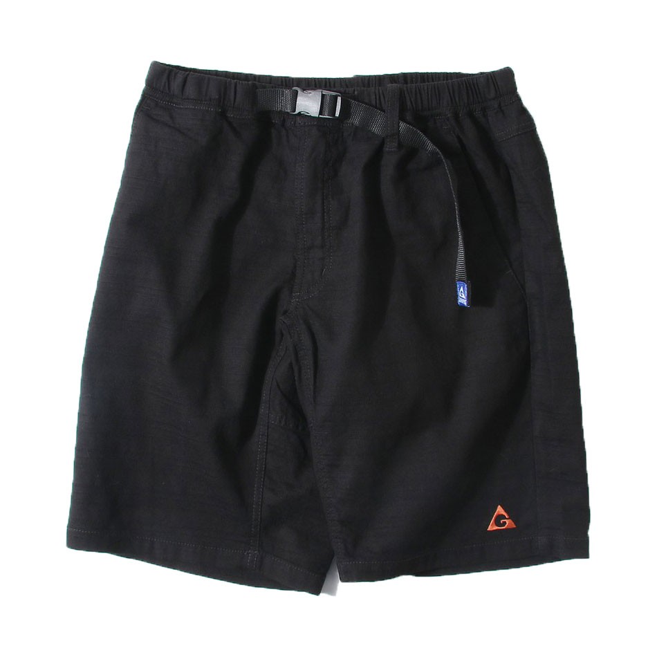GERRY OUTDOORS 76330-01 Baniran Shorts 棉麻透氣 短褲 (黑色) 化學原宿