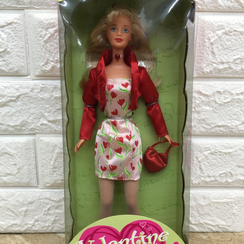 ❤️《收藏出清》1998 情人節 芭比 Valentine Style Barbie