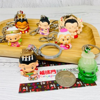 【福滿門】q doll/key chain/q版神明/鑰匙圈/媽祖/月老/註生娘娘/三太子/文昌君/千手觀音/鎖圈