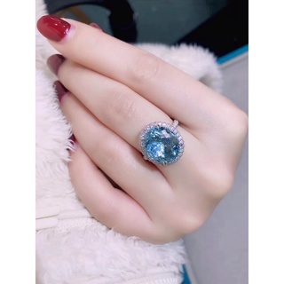 『臺北奧斯珠寶』海藍寶石戒指6.5ct(藍寶石.紅寶石.碧璽.尖晶石.託帕石.祖母綠.翡翠)