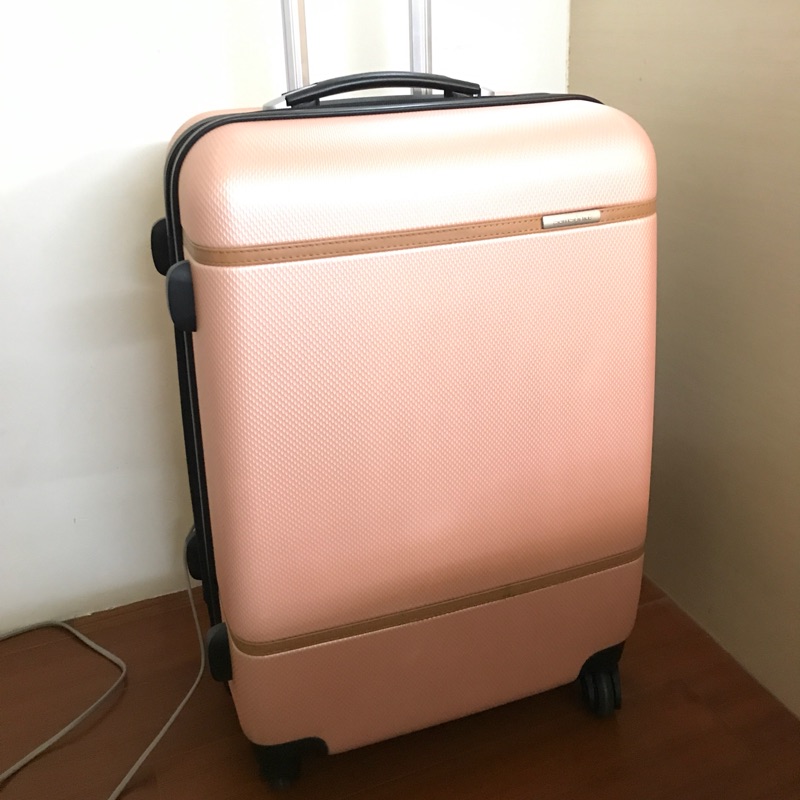 Samsonite行李箱 27吋 珍珠粉色