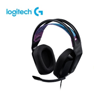 logitech 羅技 G335 輕盈有線電競耳機麥克風 黑色