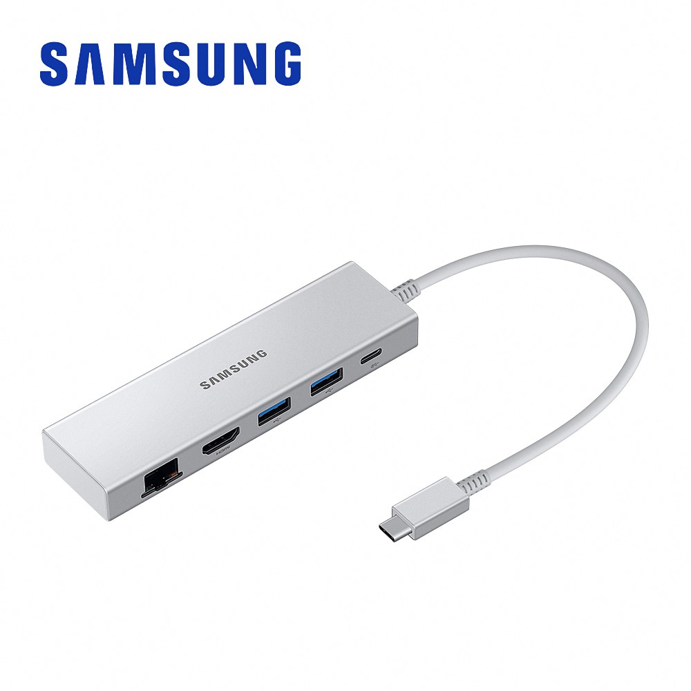 SAMSUNG 5合1數位轉接頭 EE-P5400 HDMI 網路連接埠 USB Type-A 現貨 廠商直送
