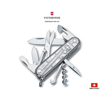 Victorinox瑞士維氏91mm攀巖者Climber銀色科技14用瑞士刀【1.3703.T7】