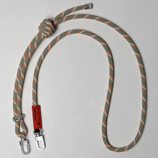 TOPOLOGIE 8.0mm Rope Strap 多功能 繩索背帶 (鼠尾草綠圖案 SGP) 化學原宿