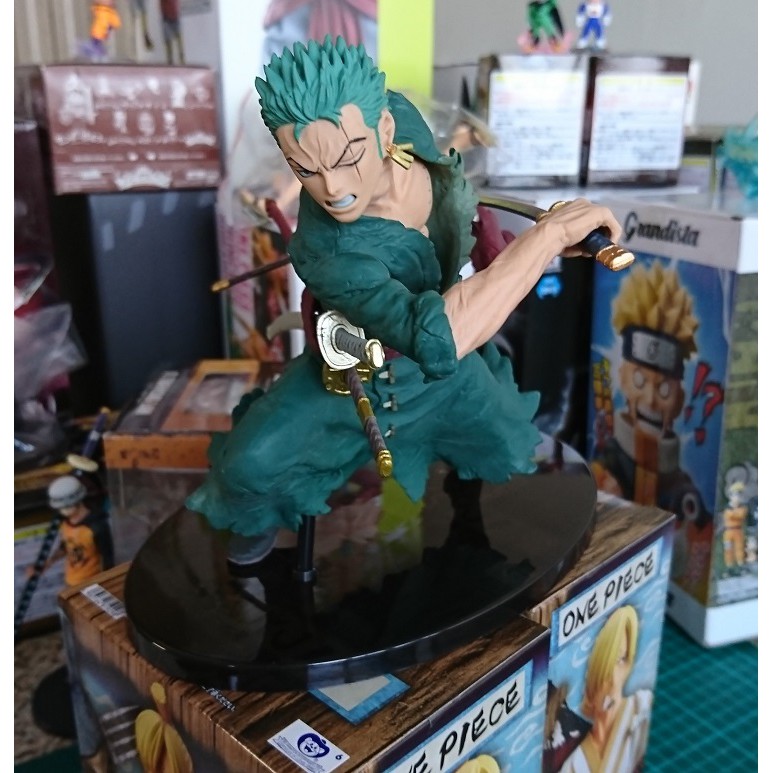 代理版海賊王航海王造型王頂上決戰3 索隆拔刀景品 蝦皮購物