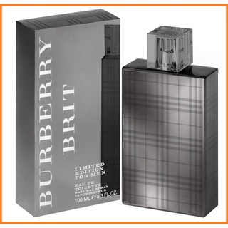 香水 BURBERRY 博柏利 2010 風格男性淡香水金屬限量版 100ml