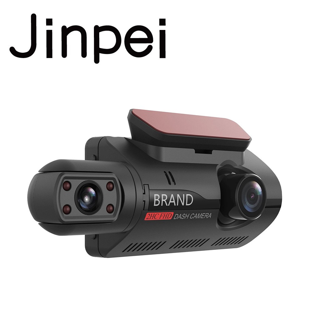 【Jinpei 錦沛】高畫質汽車行車記錄器 可翻轉前後雙鏡頭/ 車內監控_品牌旗艦館