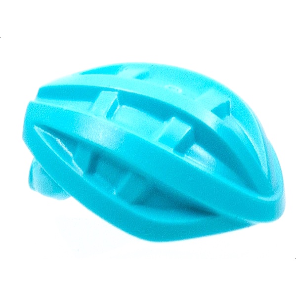 【小荳樂高】LEGO 第22代人偶包 12號 中間天空藍色 自行車帽 80500 (71032)