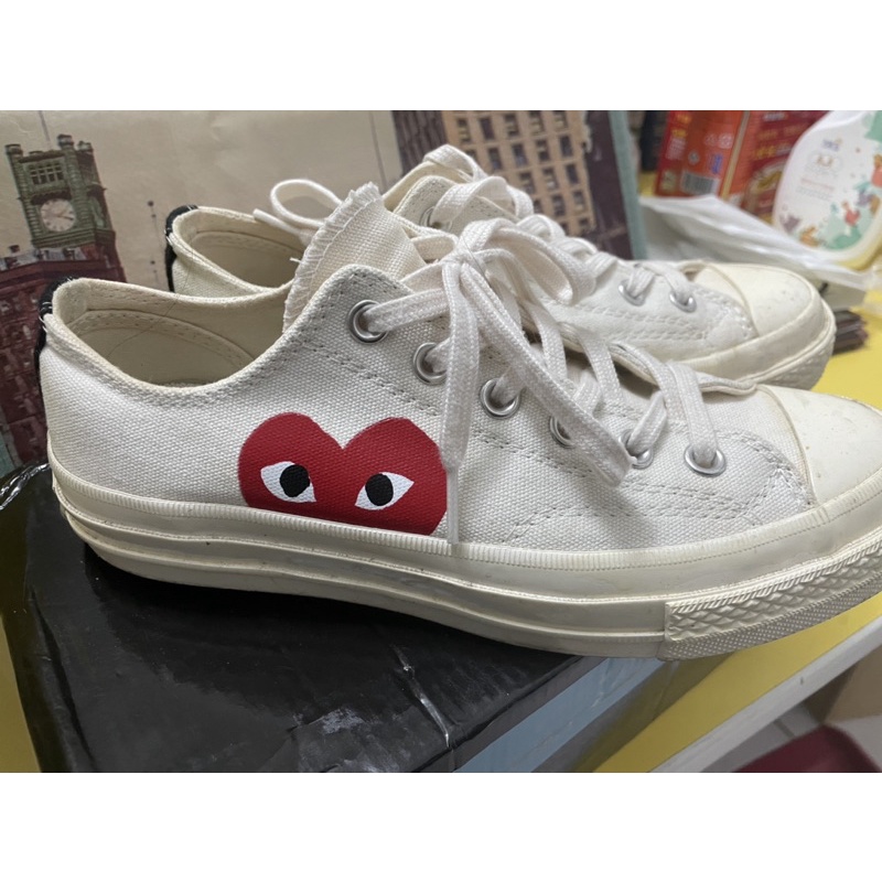 CONVERSE X CDG PLAY 川久保玲聯名 24cm