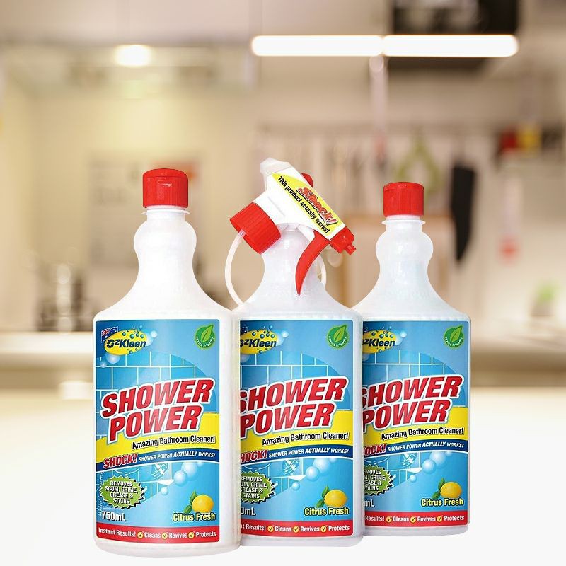 現貨不用等 Costco 好市多代購 OZKLEEN SHOWER POWER 浴廁淋浴間清潔劑 750ml*3入