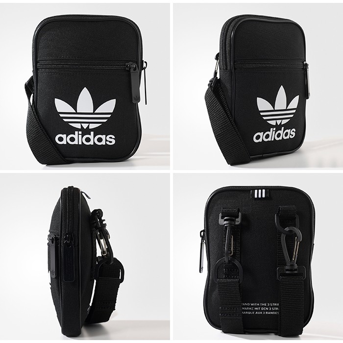 ＂樂菲斯＂ 全新正品 Adidas Festival Flight Bag 基本款 三葉草 側背小包 肩背包 腰包