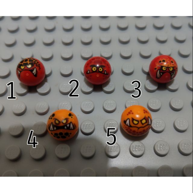 Lego 樂高 未來騎士系列 單賣怪物頭 惡魔頭 惡魔球 巫毒球 怪物球 巫毒頭 全新商品 蝦皮購物