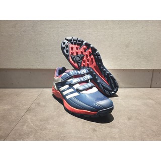 【熱火體育】Adidas 日本進口 adiPURE TR AC 棒壘球 訓練/教練鞋 深藍/紅/銀 EG2406