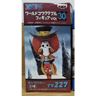 WCF 海賊王 TV227 布魯克 公仔 盒玩 BANPRESTO 眼鏡 航海王 景品 TVCF30 Vol.30