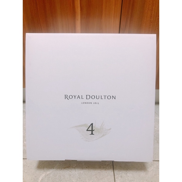 🎉外盒有污漬 餐具全新🎉ROYAL DOULTON皇家道爾頓🎉獨享確幸4件組～［2平盤1碗1馬克杯］