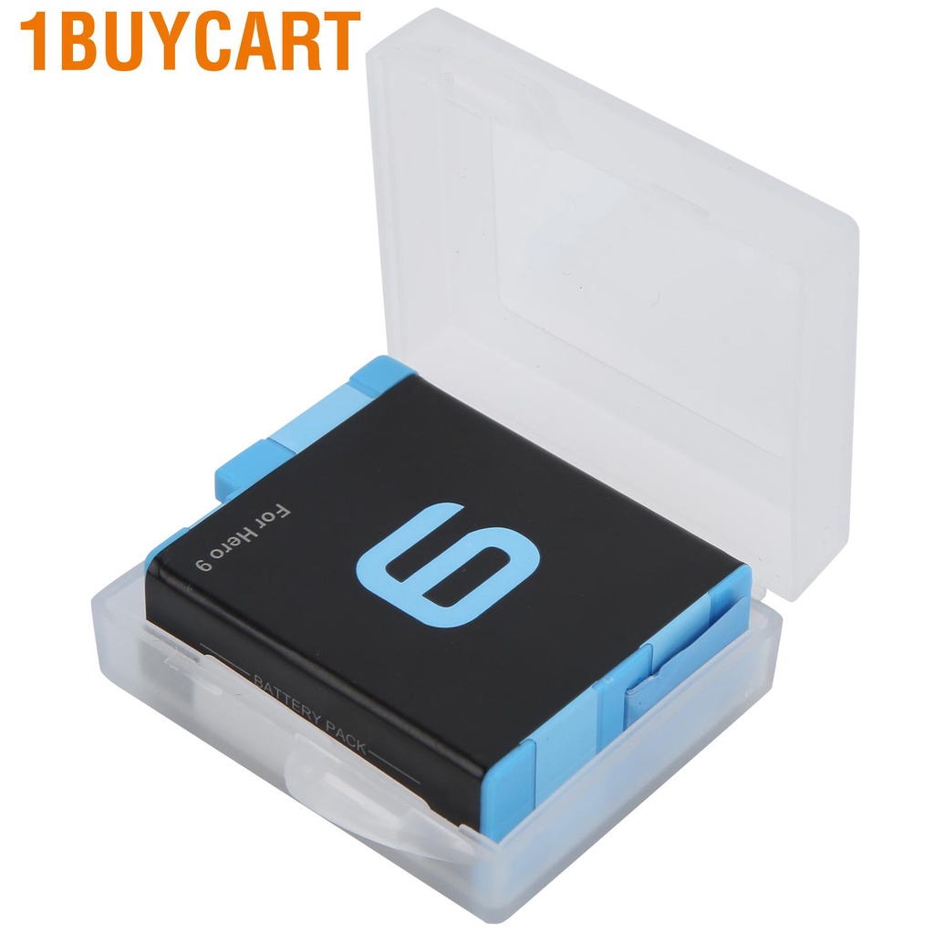 1buycart Telesin 相機電池收納盒,適用於 Gopro 9 Sports