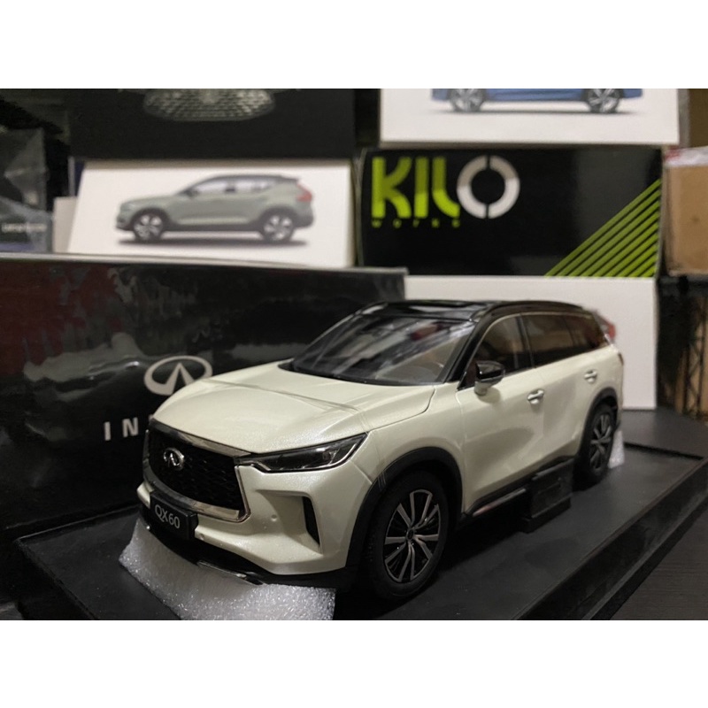 【E.M.C】1:18 1/18 原廠 INFINITI QX60 SUV 2022 金屬模型車