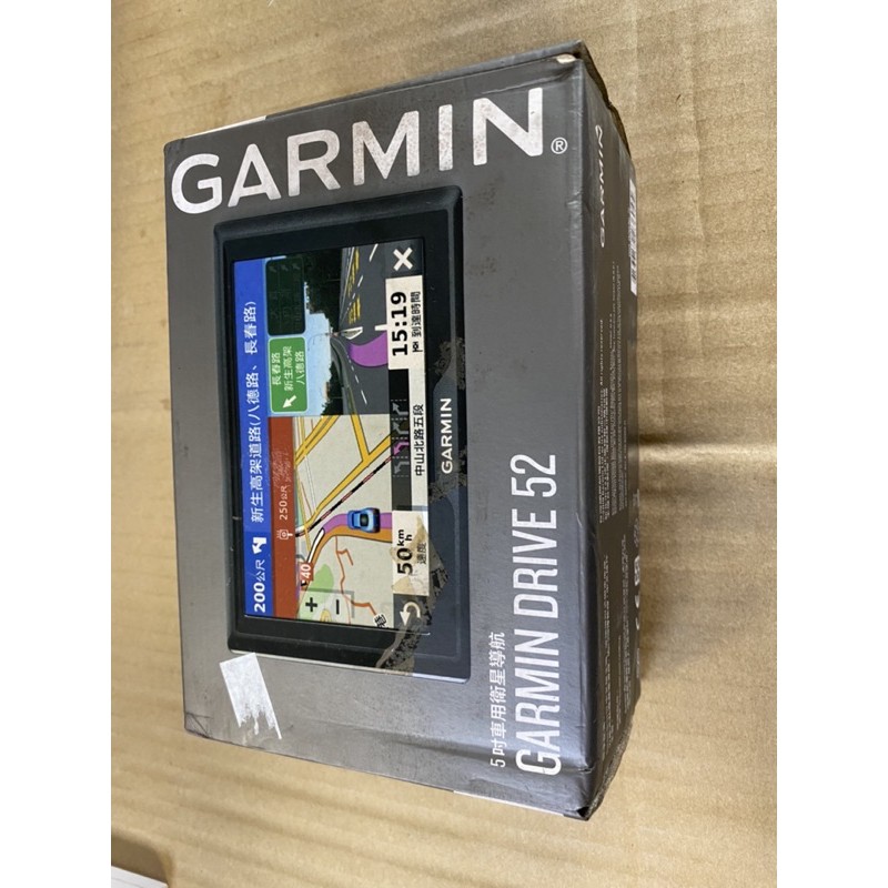 全新品外箱臟污原廠保免運限量出清GARMIN Drive 52 5吋 專業衛星導航