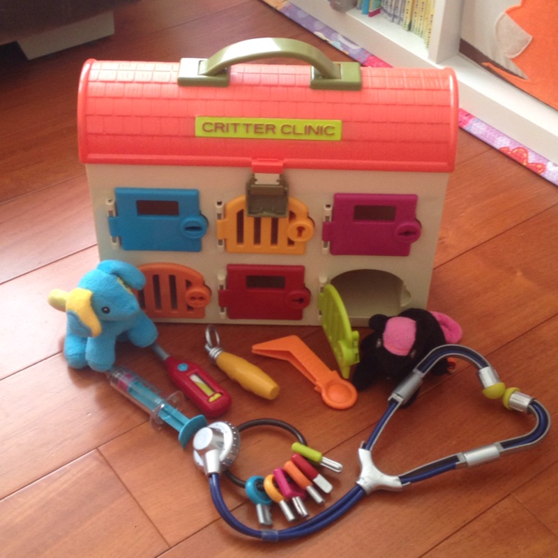 B.toys可麗特診所/醫生扮演遊戲/critter clinic