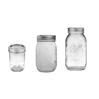 【美國Ball梅森罐】 寬口罐/窄口罐 - 共五款《WUZ屋子》玻璃罐 密封罐 耐熱玻璃 飲料罐