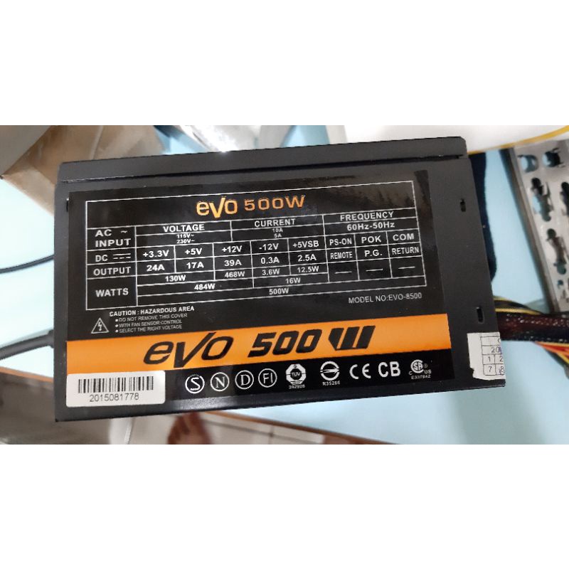 EVO 500W 電源供應器 二手
