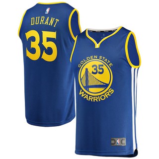 [NIKE] NBA Kevin Durant 勇士隊 藍色 電繡 Youth Swingman Jersey