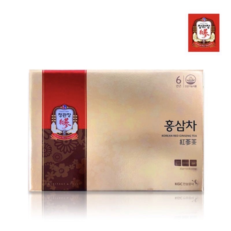 🌷韓國直送 正官庄紅蔘茶3g×100包 最新效期 現貨🌷