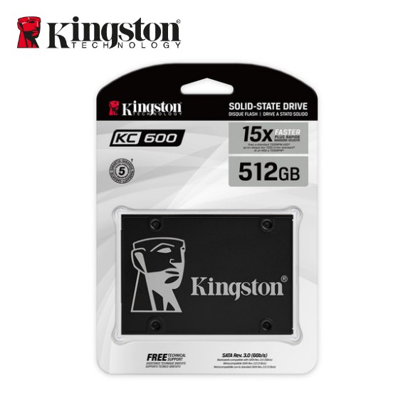 Kingston 金士頓 SKC600 2.5吋 SATA3 SSD 公司貨 256G 512G 1TB 550MB/s